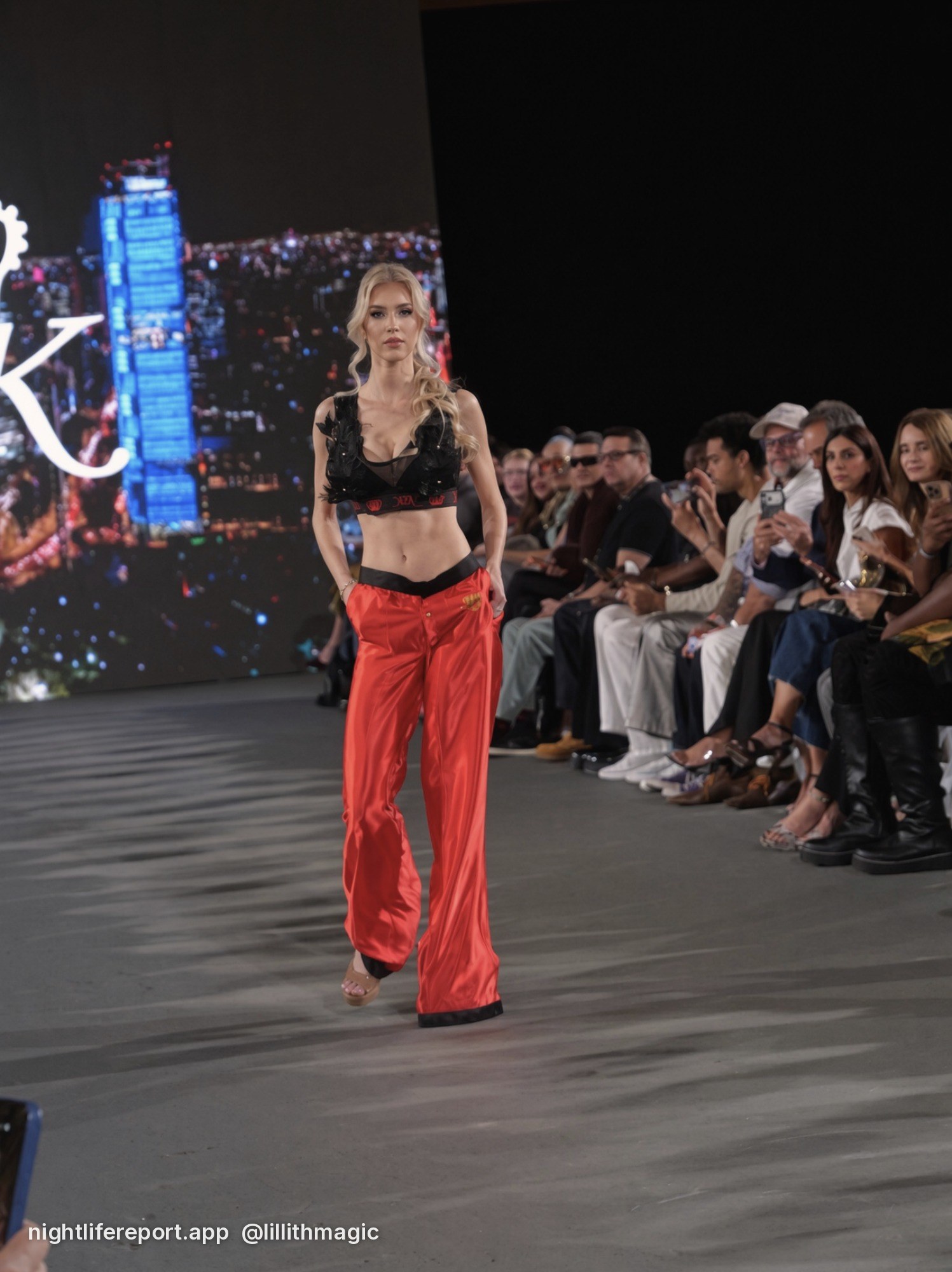 Ava Kortman walks the runway for Krown Kink at The Bureau Fashion Week LA, The Opening, Fri Oct 16, 2026